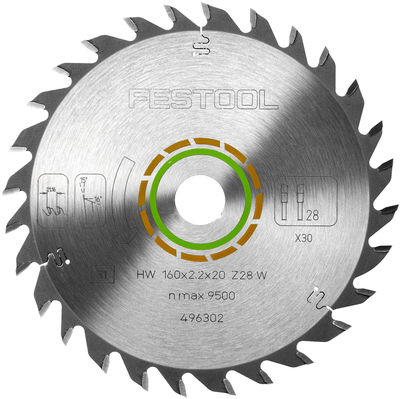 Sagblader Festool til TS 55, TSC 55, ATF 55, AP 55 Sagblader Festool til TS 55, TSC 55, ATF 55, AP 55