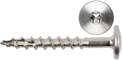 Fasadeskrue tre rustfri 4,8x38 Fasadeskrue tre rustfri 4,8x38