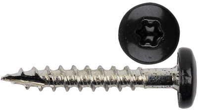 Fasadeskrue 4,8x28 A4 sort Fasadeskrue 4,8x28 A4 sort
