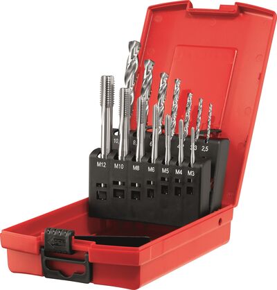Gjengesett HSS TB SQ M3-M12+HSS Gjengesett HSS TB SQ M3-M12+HSS