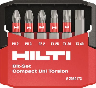 Bitssett S-BSC UNI 50/2" T (6) Bitssett S-BSC UNI 50/2" T (6)