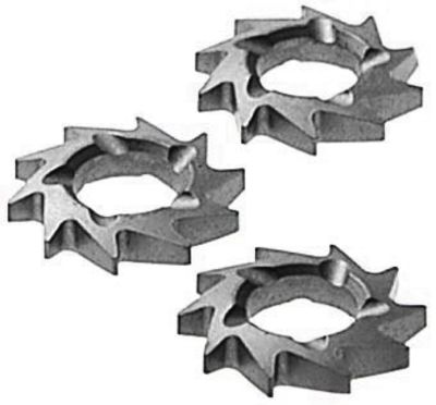 Fresehjul flattann HM-FZ 12 Fresehjul flattann HM-FZ 12