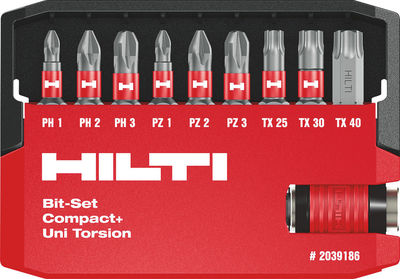 Bitssett S-BSC+ UNI 25/1" T (10) Bitssett S-BSC+ UNI 25/1" T (10)