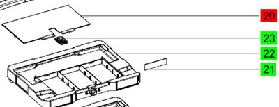 Lokk til rom i systainerlokk Lokk til rom i systainerlokk