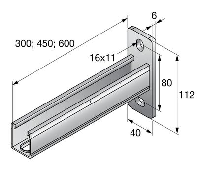 Konsoll MM-B-36/450 Konsoll MM-B-36/450
