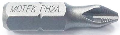 Bits PH2 25mm Rillet