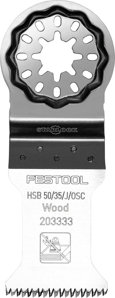 Multikuttersagblad Festool Starlock - Treverk